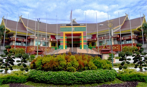 Gedung DPRD Riau.(foto: int)