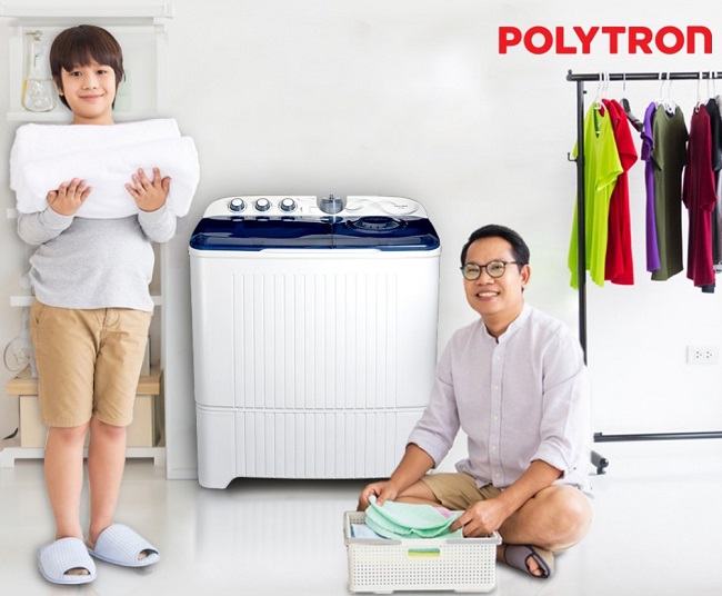 Mesin cuci Polytron Primadona Giant.