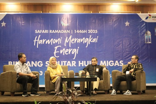 Bincang Seputar Hulu Migas, Selasa (11/3/2025) di Pekanbaru. PT Pertamina Hulu Rokan (PHR) dan PT Pertamina Drilling Services Indonesia (PDSI) memperkuat sinergi untuk mendukung ketahanan energi nasional melalui kegiatan pengeboran yang terintegrasi dan efisien di Zona Rokan. (Foto: Istimewa)