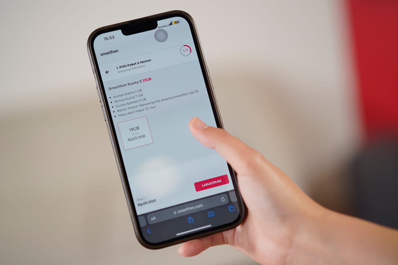 Pakai eSIM Smartfren cuma Rp25 ribuan (foto/ist)