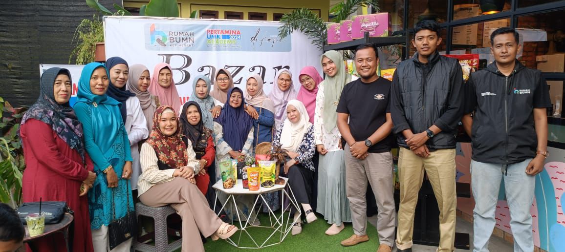 Rumah BUMN Kepulauan Meranti gelar Bazar Pertamina UMK Academy 2024