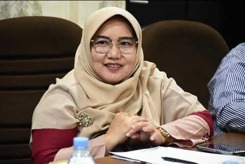 Anggota Komisi II Kota Pekanbaru, dr Meiza Ningsih. (Foto: Fitri Yani)