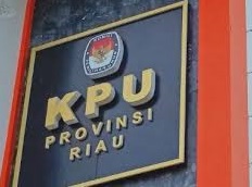 Gedung KPU Riau.