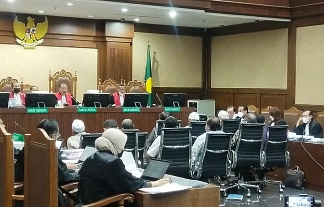 Sidang suap alih fungsi lahan di PN Tipikor (Foto: MPI)