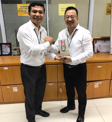 Inilah Peraih The Best Sales Person Honda KJU Group 2019