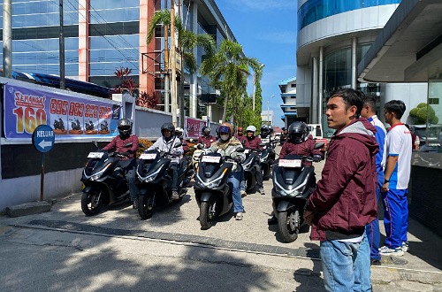 Media Exploration New Honda PCX 160: Jelajah Pekanbaru-Gulamo dengan Teknologi RoadSync
