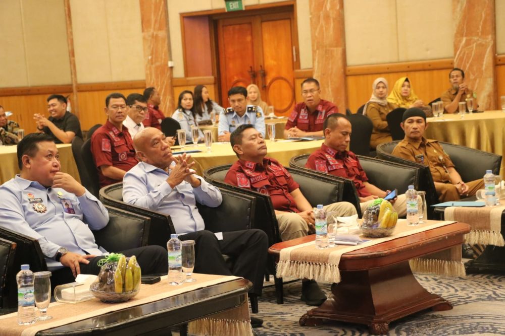 Kegiatan Rapat Tim Pora Kemenkumham Riau.(foto: mcr)