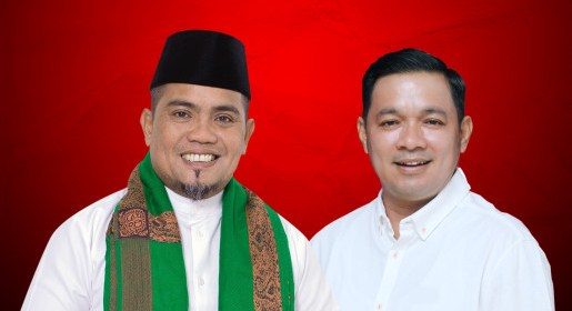 Pasangan Zukri-Husni Thamrin.(foto: int)