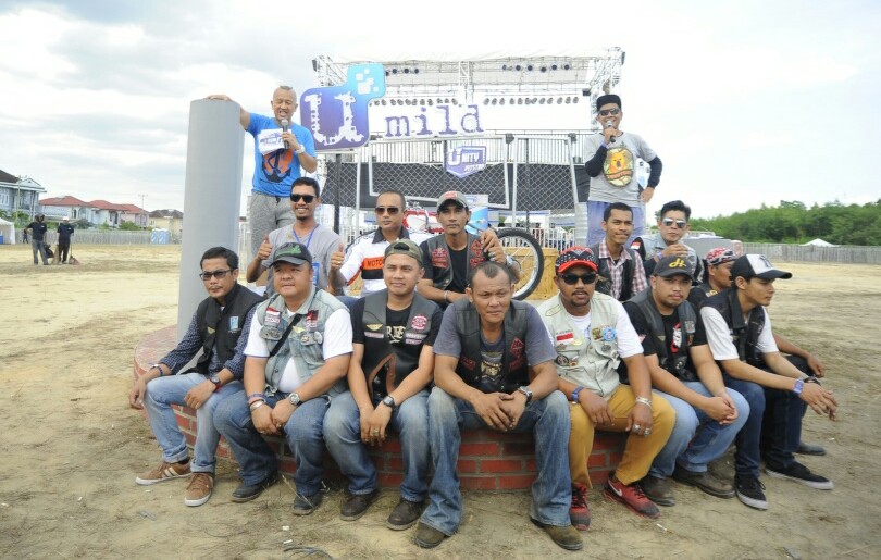 Bikers Riau Bersatu Tunjukkan Citra Positif kepada Masyarakat