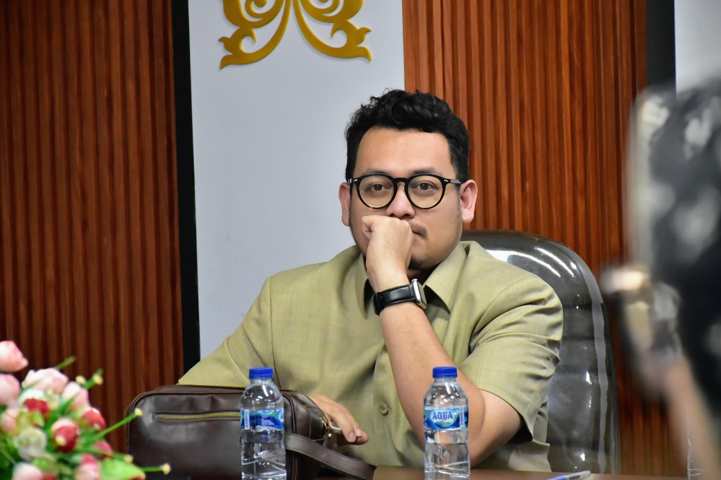 Anggota DPRD Pekanbaru dari Fraksi Gerindra, Rizky Bagus Oka (foto/Mimi)