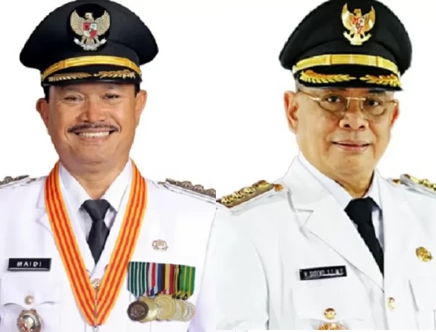 Walikota Madiun Maidi dan Bupati Pati Sudewo. 