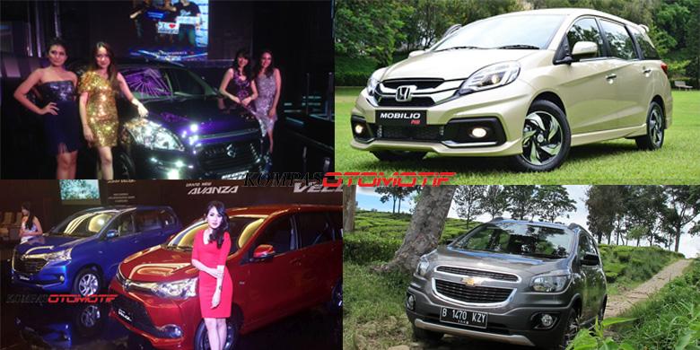 Adu Ertiga Dreza, Veloz, Mobilio RS dan Spin Activ