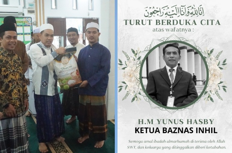 Pelaksanaan subuh keliling keenam oleh PJ Bupati Inhil, Erisman Yahya (foto/ayendra)