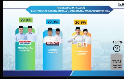 Hasil survei The Republic Institute, Tim Nasir-Wardan optimis raih kemenangan di Pilgub 2024 (foto/ist)