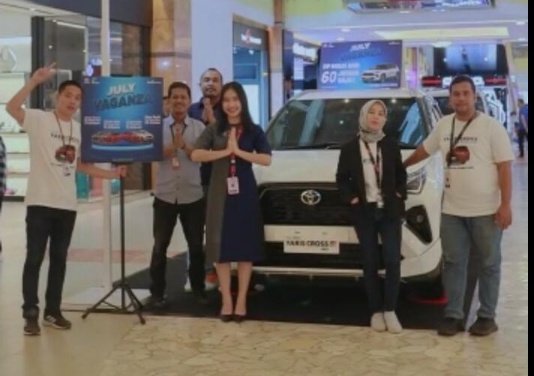 Juli Vaganza, Agung Toyota Pekanbaru Tawarkan DP Ringan Produk Unggulan