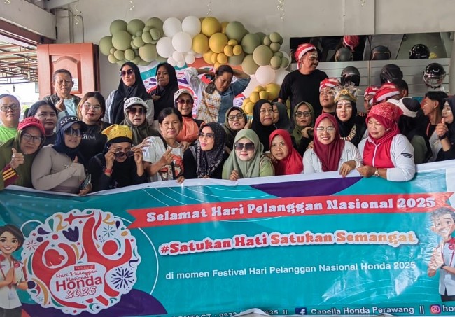 Hari Pelanggan Nasional, 62 Jaringan Honda di Riau Beri Apresiasi untuk Konsumen Setia
