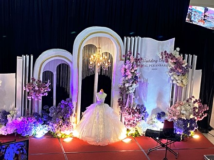 Wedding Expo 2024 di Mal Pekanbaru.(foto: alvi/halloriau.com)