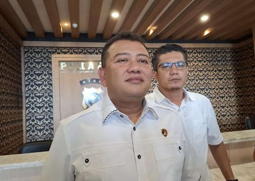 Direktur Reskrimsus Polda Riau, Kombes Pol Nasriadi ungkap Sekda Rohil sudah klarifikasi soal rekaman VCS (foto/detik)