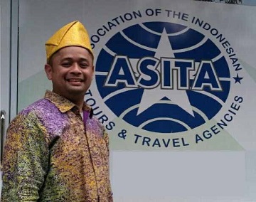 Ketua ASITA Riau, Dede Firmansyah sambut baik rute baru Super Air Jet dari Pekanbaru-Medan (foto/int)