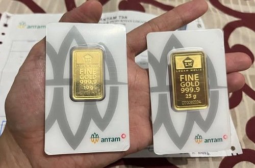 Ilustrasi harga emas Antam Pekanbaru naik (foto/int)