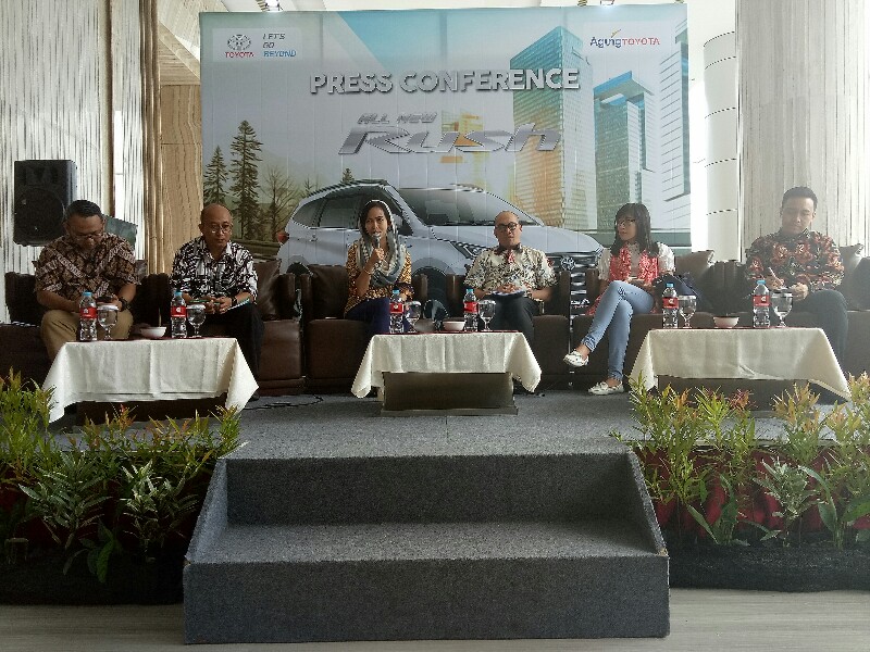 Agung Toyota Luncurkan All New Rush di Pekanbaru