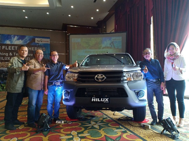 Agung Toyota Luncurkan New Hilux SC Diesel, Aplikasi dan Re-Launching Website