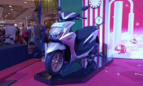 Yamaha FreeGo 125 Connected launching di Pekanbaru.(foto: rahmat/halloriau.com)