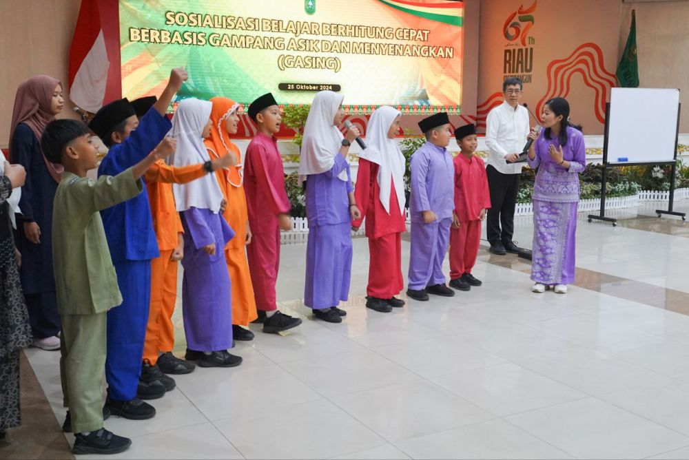 Pemprov Riau kenalkan Matematika Gasing kepada 12 kabupaten/kota (foto/int)