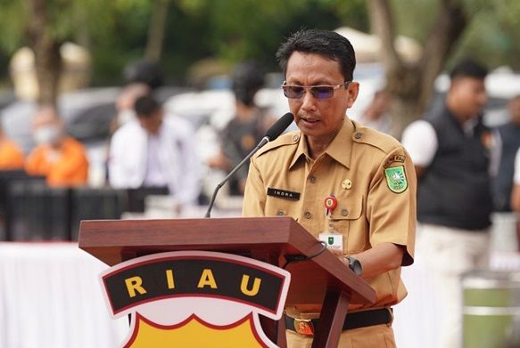 Pj Sekdaprov Riau, Indra.(foto: int)