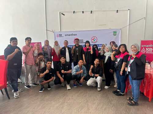 Smartfren Community kembali menggelar program "Teman UMKM Indonesia" di Batam. (Foto: Istimewa)