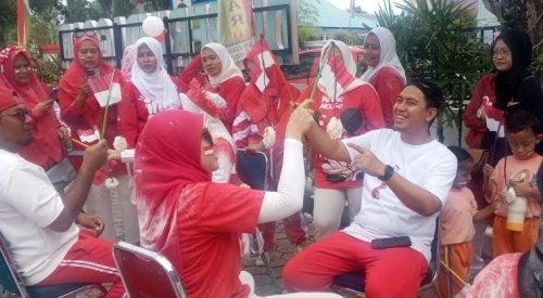 Disperindagsar Rohil gelar lomba berhadiah antar bidang (foto/afrizal)