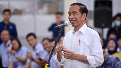 Presiden Jokowi naikkan Tukin Bawaslu.(foto: int)