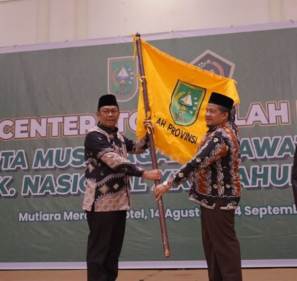 Pj Gubri Rahman Hadi, menargetkan prestasi gemilang bagi Kafilah Riau dalam MTQ Nasional XXX di Kalimantan Timur. 