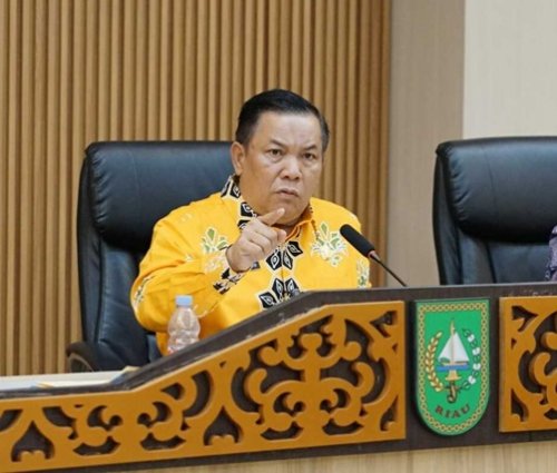 Plt Gubernur Riau SF Hariyanto.