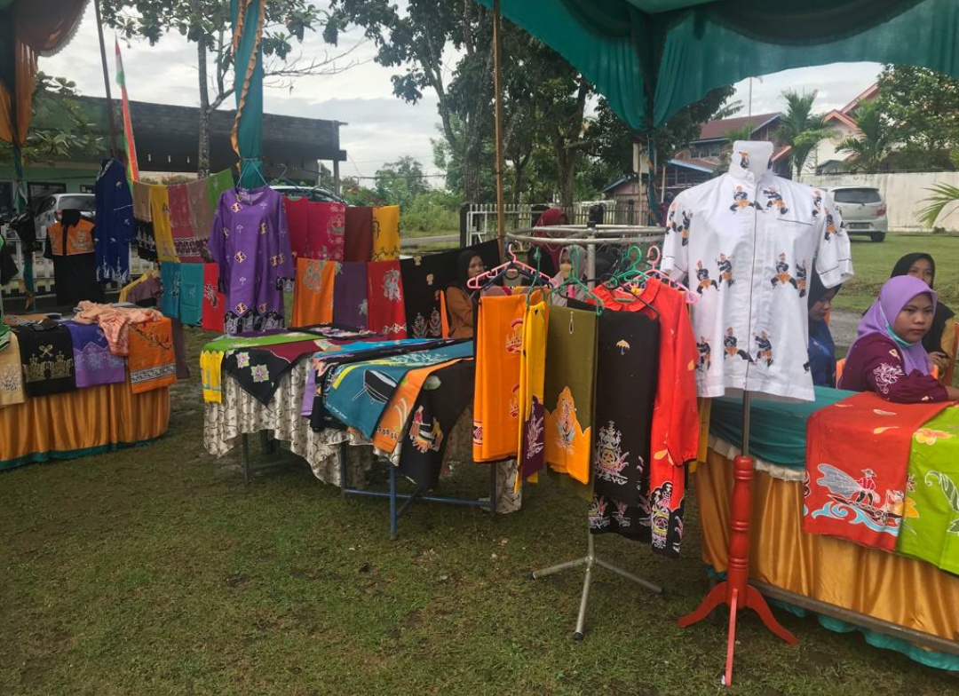 Pameran batik Kuansing. 