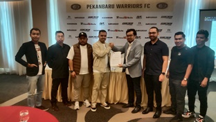 Muhammad Rahul resmi akuisisi saham mayoritas klub sepakbola Pekanbaru Warrior FC (foto/int)