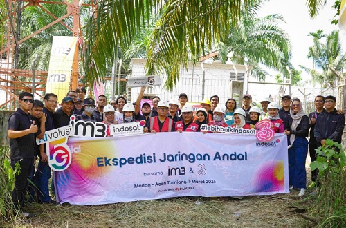 Indosat Pulihkan 800 BTS di Aceh, Jaringan Dipastikan Stabil Selama Ramadan dan Lebaran. (foto: istimewa)