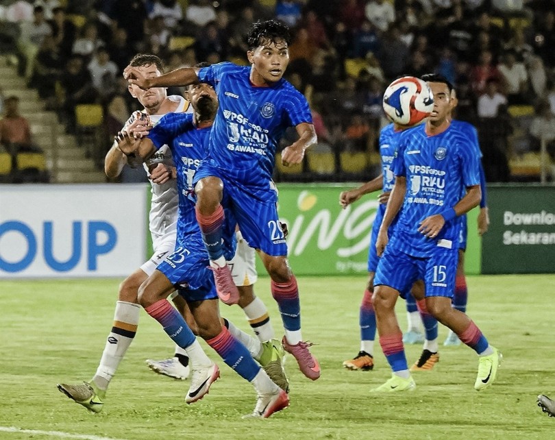 Drama lima gol di Rumbai, PSPS Pekanbaru kalah tipis dari Persikad Depok (foto/IG Pspsriau)