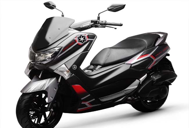 Warna Hitamnya Sangar, Yamaha Rilis Nmax Edisi Star Wars