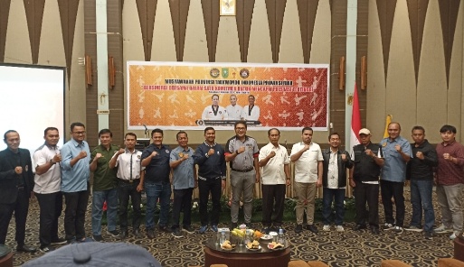 Musprov Taekwondo Riau berlangsung di Kota Pekanbaru, dihadiri PB TI dan Dispora (foto/rahmat)