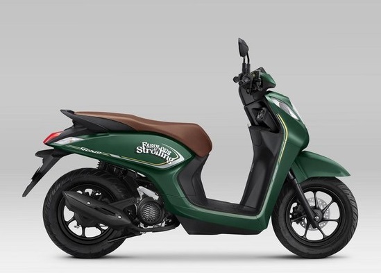 Warna Baru Honda Genio, Kental Nuansa Retro