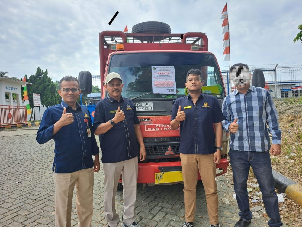 Aset penunggak senilai Rp4,8 miliar disita DJP Riau (foto/MCRiau)
**PEKANBARU** –