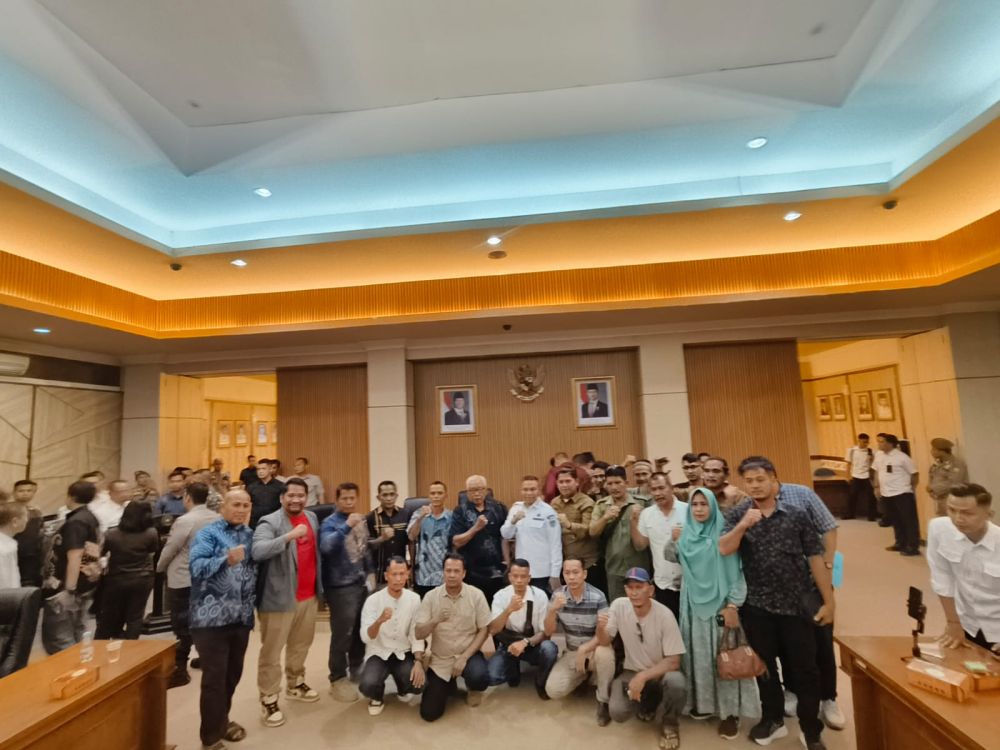 Gubri Abdul Wahid tegaskan belum ada relokasi TNTN (foto/MCR)