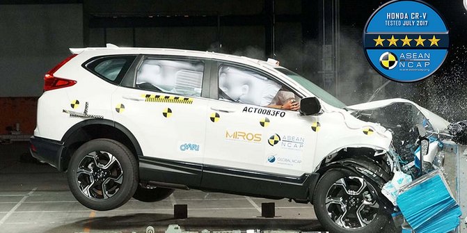 Selamat! Honda CR-V Jadi Mobil SUV Paling Aman 