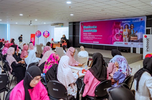 Indosat gelar  SheHacks Innovate untuk UMKM Sumut.(foto: istimewa)