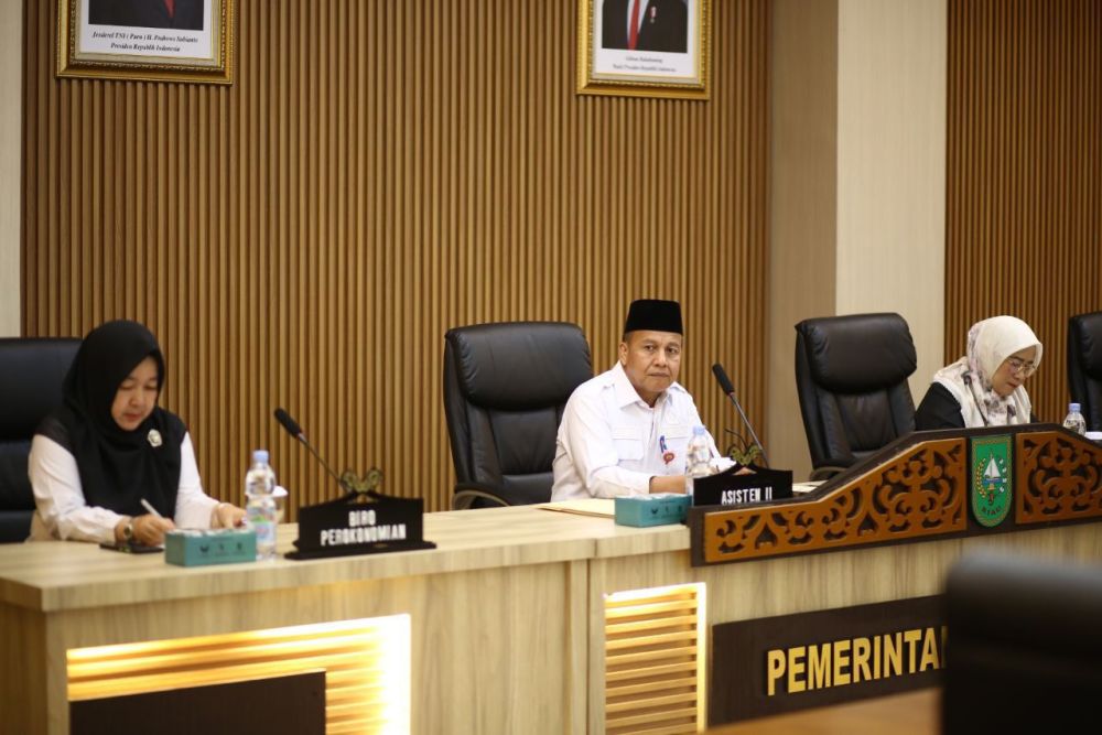 Pemprov Riau pacu inklusi keuangan lewat rapat pleno TPAKD 2025 (foto/MCR)