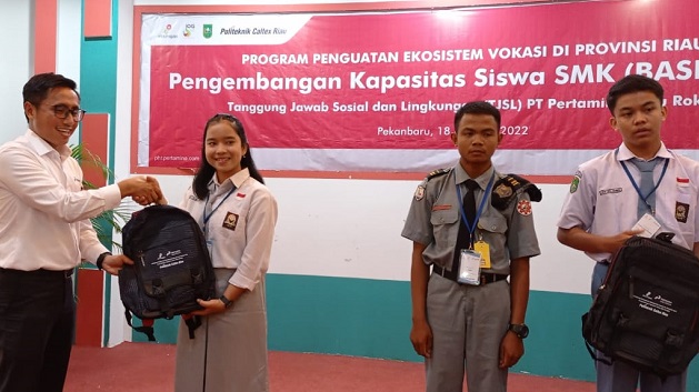 PHR WK Rokan berkolaborasi dengan PCR dan Pemerintah Provinsi Riau resmi meluncurkan program Pengembangan Kapasitas Siswa SMK di Riau. 