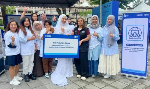 BRI Peduli mendorong PMI naik kelas menjadi entrepreneur (foto/ist)