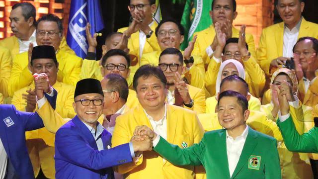 Koalisi Indonesia Bersatu, PAN, Golkar dan PPP.(foto: int)