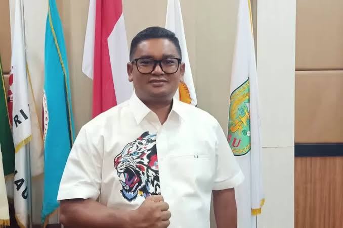 Ketua Umum Komite Olahraga Nasional Indonesia (KONI) Kabupaten Rokan Hilir (Rohil), Samsuri, MSi (foto/afrizal)